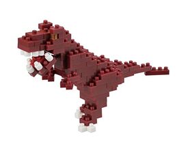 Giocattolo Nanoblock Mini Animali Dinosauri T-Rex Nanoblock
