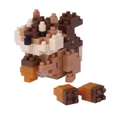 Giocattolo Nanoblock Nbc_178. Mini Collection Series. Squirrel Nanoblock
