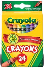 Giocattolo Pastelli a Cera 24pz Crayola
