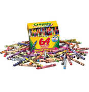 Cartoleria 64 Pastelli a cera Crayola