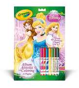 Cartoleria Album Attività & Coloring Disney Principesse Crayola