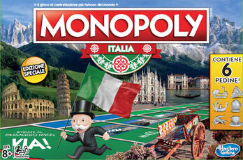 Giocattolo Monopoly Italia. Gioco da tavolo Hasbro