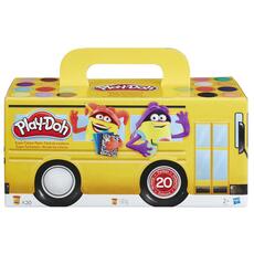 Giocattolo Play-Doh. Super Color Pack (Confezione con 20 vasetti di pasta da modellare) Hasbro
