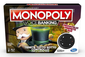 Giocattolo Monopoly Voice Banking. Gioco da tavolo Hasbro