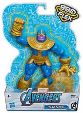 Giocattolo Avengers. Thanos Bend and Flex (Action Figure Flessibile 15cm) Hasbro