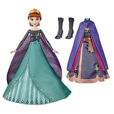Giocattolo Disney Frozen Fashion Doll Trasformazione D'abito. Anna Hasbro