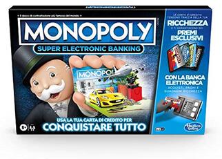Giocattolo Monopoly Super Electronic Banking. Gioco da tavolo Hasbro