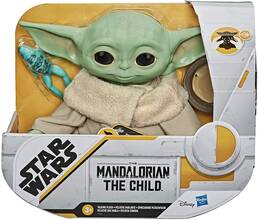 Giocattolo Star Wars Mandalorian. The Child Baby Yoda Peluche Elettronico Hasbro