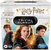 Giocattolo Trivial Pursuit Harry Potter, sfida trivial in versione compatta per 2 o più giocatori, 600 domande, dagli 8 anni in su Hasbro