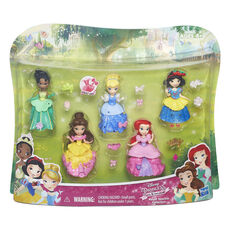 Giocattolo Small Doll Collection Principesse Disney. Cenerentola, Belle, Tiana, Ariel e Biancaneve Hasbro