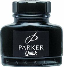 Cartoleria Flacone inchiostro Parker Pen Quink per stilografica nero 57 ml Parker