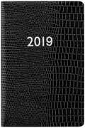 Cartoleria Agenda settimanale 2019 Letts Iguana Mini Pocket. Nero Letts