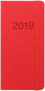 Cartoleria Agenda settimanale 2019 Letts Memo Slim. Rosso Letts