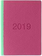 Cartoleria Agenda giornaliera 2019 Letts Two Tone A6. Rosa Letts