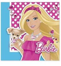 Idee regalo Set 16 Tovaglioli in Carta Barbie Como Giochi