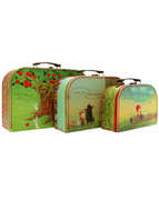 Cartoleria Set 3 valigette Poppi Loves Poppi Loves