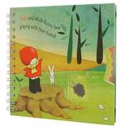 Cartoleria Quaderno Notes spiralato Poppi Loves a righe. Catching Leaves Santoro