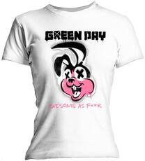 Idee regalo T-Shirt donna Green Day. Road Kill Rock Off