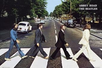 Idee regalo Poster The Beatles Abbey Road Pyramid