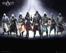 Idee regalo Poster Assassin's Creed. Characters 40x50 cm. GB Eye