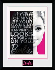 Idee regalo Stampa in cornice 30 x 40 cm Barbie. Glamour GB Eye