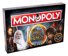 Giocattolo Monopoly Il Signore degli Anelli. Ed. Italiana. Gioco da tavolo Winning Moves