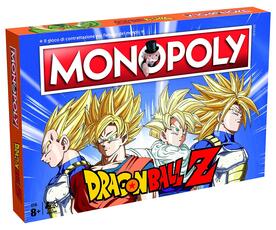 Giocattolo Monopoly Dragon Ball Z. Ed. Italiana. Gioco da tavolo Winning Moves