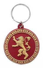 Idee regalo Portachiavi Game of Thrones. Lannister in Gomma (Trono di Spade) Pyramid