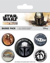 Idee regalo Badge Pack Star Wars. The Mandalorian. This Is The Way Pyramid