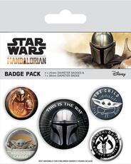 Idee regalo Badge Pack Star Wars. The Mandalorian. This Is The Way Pyramid