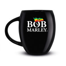 Idee regalo Tazza Ovale Bob Marley. Tricolour Circle -Oval Mug- Pyramid