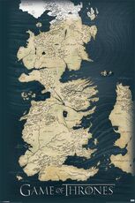 Idee regalo Poster Game Of Thrones. Map Pyramid