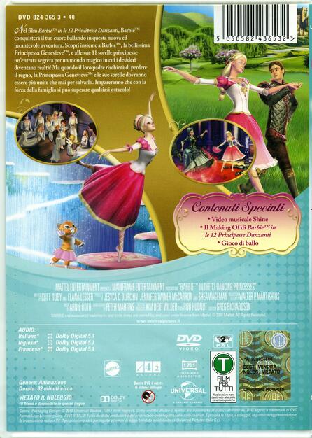 SCARICARE FILM CARTOON BARBIE 12 PRINCIPESSA DANZANTI