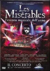 Film Les Miserables. Il concerto. 25° Anniversario