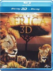 Film Amazing Africa 3D (Blu-ray + Blu-ray 3D)