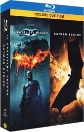 Copertina  Il cavaliere oscuro e Batman Begins