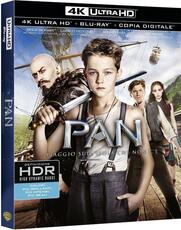 Film Pan. Viaggio sull'isola che non c'è (Blu-ray + Blu-ray 4K Ultra HD) Joe Wright