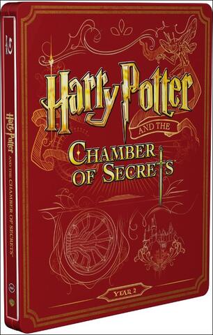 Harry Potter E La Camera Dei Segreti Steelbook Blu Ray Film Di Chris Columbus Fantastico Ibs