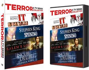 Film Terror 4 TV Series Collection Stephen King (7 DVD) Tommy Lee Wallace Mick Garris Mikael Salomon Rob Bowman Mark Haber Brian Henson