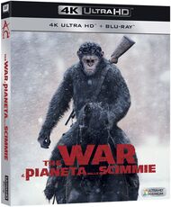 Film The War. Il pianeta delle scimmie (Blu-ray + Blu-ray 4K Ultra HD) Matt Reeves