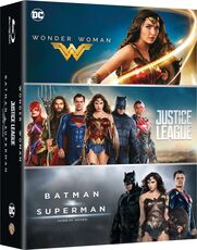 Film Cofanetto Boxset DC 3 Movies (3 Blu-ray) Patty Jenkins Zack Snyder