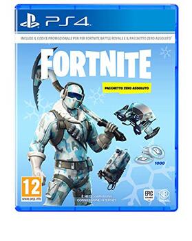 Fortnite Pacchetto Zero Assoluto Deep Freeze Pack Ps4 Gioco Per Playstation4 Warner Bros Sparatutto Videogioco Ibs