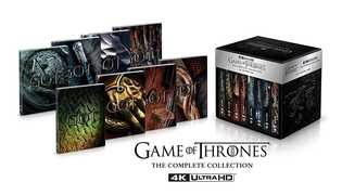 Film Il Trono di Spade. Stagioni 1-8. Serie TV ita. Con Steelbook (3 Blu-ray + 30 Blu-ray Ultra HD 4K)