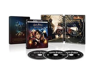 Film Harry Potter e la pietra filosofale. Steelbook (Blu-ray + Blu-ray Ultra HD 4K) Chris Columbus