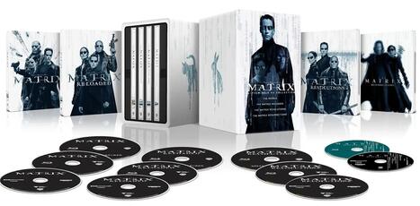 Film Matrix 4 Film Déjà Vu Collection. Steelbook (4 Blu-ray Ultra HD 4K + 7 Blu-ray) Andy Wachowski Larry Wachowski Peter Chung Andy Jones