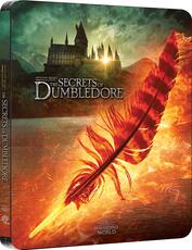 Film Animali fantastici. I segreti di Silente. Steelbook (Blu-ray + Blu-ray Ultra HD 4K) David Yates