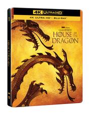 Film House of Dragon. Stagione 1. Steelbook (Serie TV ita (4 Blu-ray Ultra HD 4K) Ryan Condal George R. R. Martin