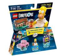 Videogiochi PlayStation4 LEGO Dimensions Level Pack Simpson. Homer