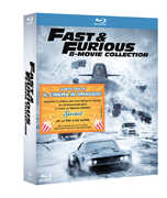 Film Fast and Furious. 8 Movies Collection (8 Blu-ray) Rob Cohen F. Gary Gray Justin Lin John Singleton James Wan