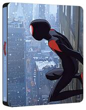 Film Spider-Man. Un nuovo universo. Con Steelbook Esclusivo Spiderverse (Blu-Ray) Bob Persichetti Peter Ramsey Rodney Rothman
